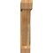 Ekena Millwork Traditional Slat Rough Sawn Bracket w/ Offset Brace, Western Red Cedar, 8"W x 40"D x 40"H BKT0806X40X40TRA06RWR - alternate 3